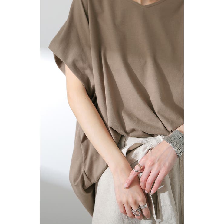 Tシャツ レディース 二の腕カバー | HUG.U | 詳細画像21 