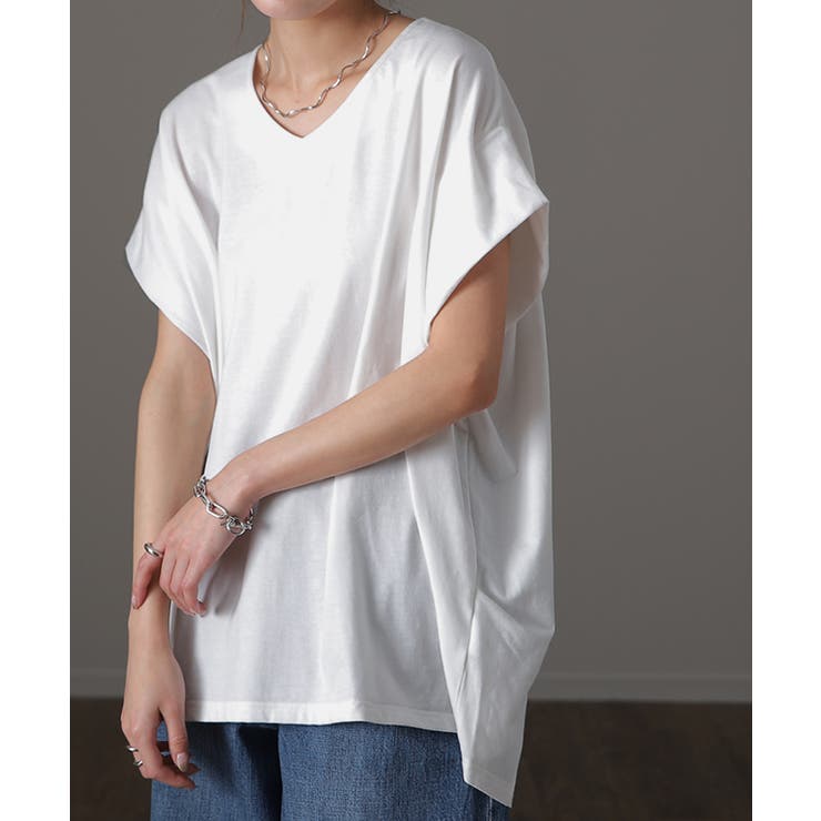 Tシャツ レディース 二の腕カバー | HUG.U | 詳細画像6 