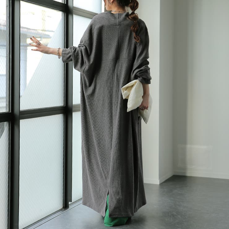 チャコール | カーディガン レディース ロングカーディガン | HUG.U