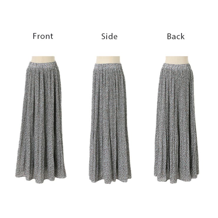 スカート ロング シフォン プリーツ レディ―ス ボトムス プリーツスカート | HUG.U | 詳細画像26 