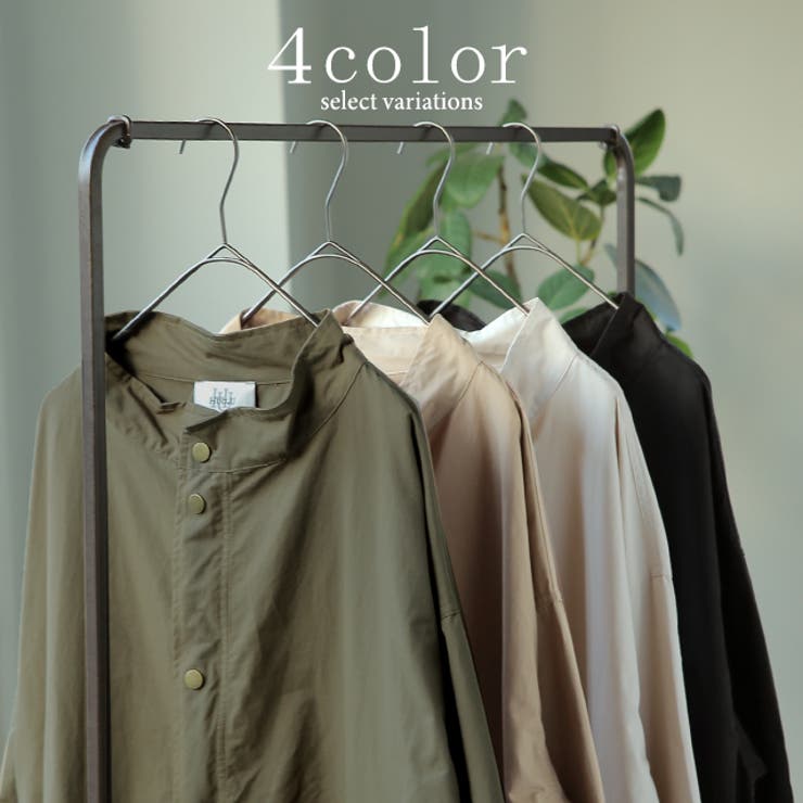 アウター レディース ミリタリー ライトアウター ロング  スプリングコート | HUG.U | 詳細画像6 