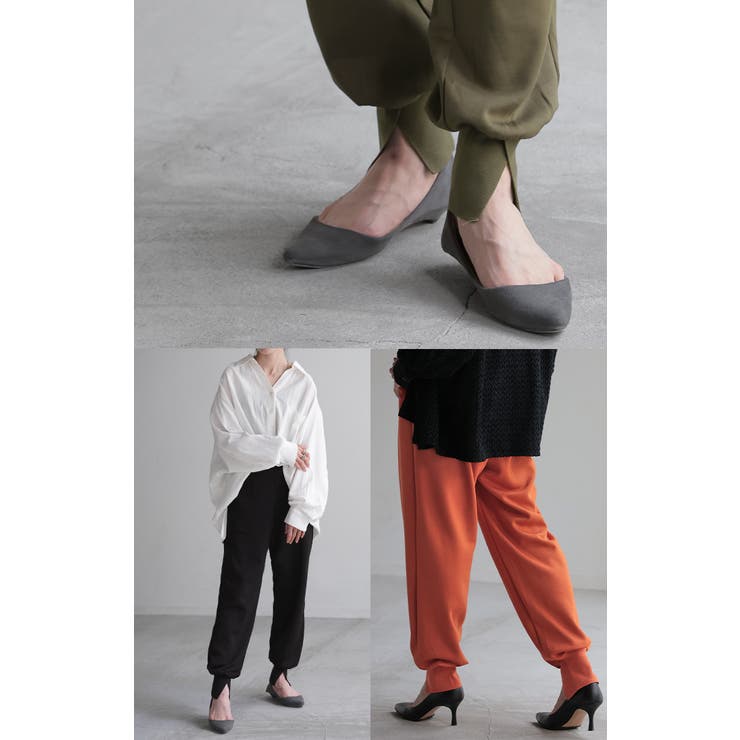 パンツ レディース ジョガーパンツ ボトムス ロングパンツ ロング ゴム きれ | HUG.U | 詳細画像8 