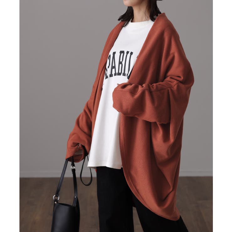 ユーズドレッド | カーディガン レディース トップス ドルマン 羽織 チュニック ニット スウェ | HUG.U