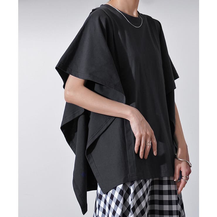 Tシャツ レディース トップス 綿 体型カバー ゆったり 半袖 チュニック オ | HUG.U | 詳細画像18 