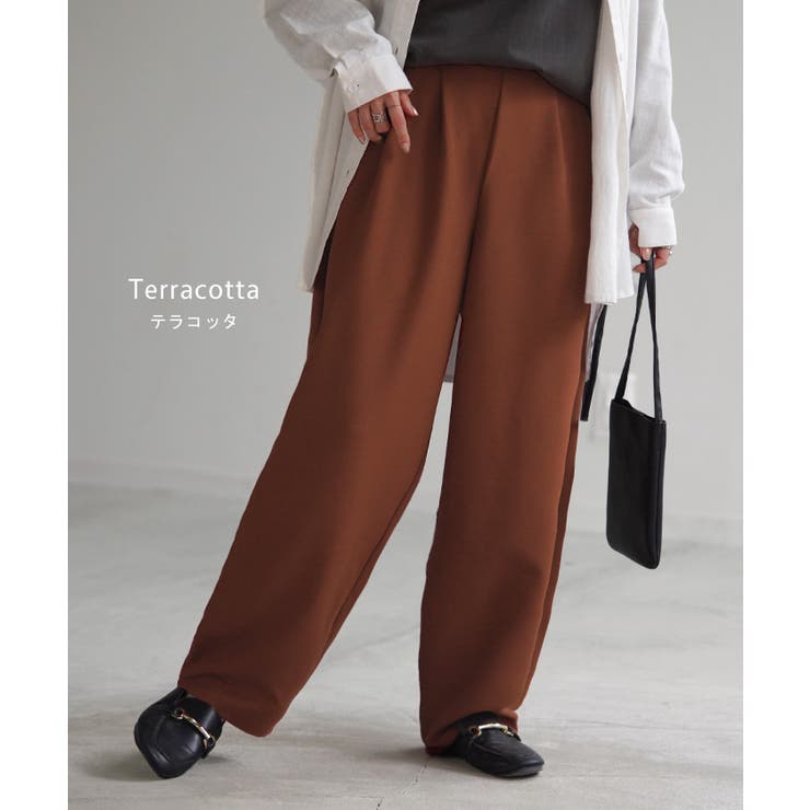ワイドパンツ パンツ レディース ボトムス ロング 送料無料