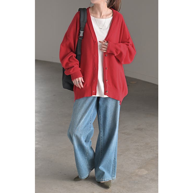 カーディガン チクチクしない ニット レディース セーター トップス 長袖 カ | HUG.U | 詳細画像17 