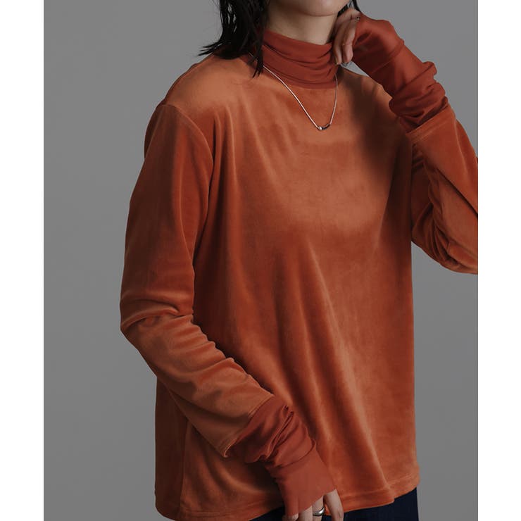 トップス ベロア シアー | HUG.U | 詳細画像21 