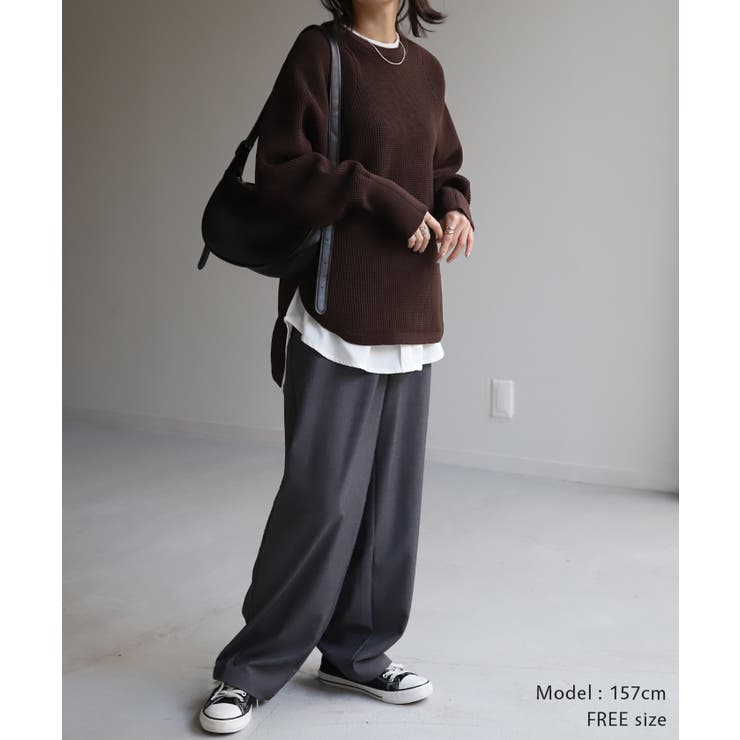 ニット ワッフル セットアップ | HUG.U | 詳細画像17 