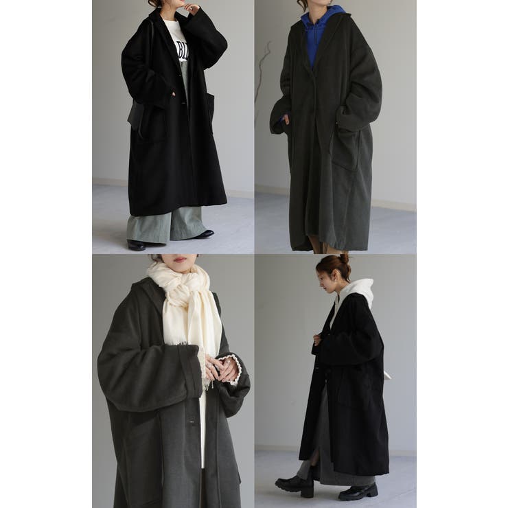 クロスアンドクロス ハグオーワー コーディガン ロングカーディガン