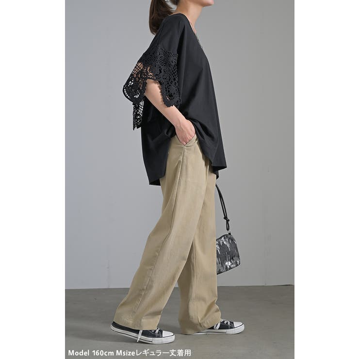 パンツ タックパンツ レディース | HUG.U | 詳細画像18 