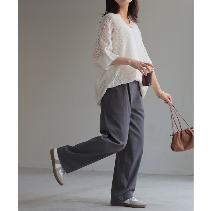 ストーングレー | パンツ タックパンツ レディース | HUG.U