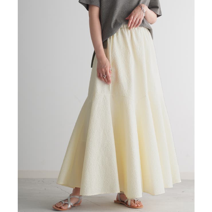 スカート Aライン ロングスカート | HUG.U | 詳細画像5 