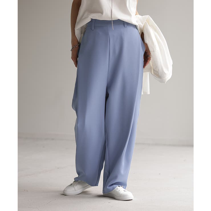 値下げ。未使用PAULE KA タックパンツ38 定価5万6千円 パンツ タックパンツ レディース[品番：HHHW0001733]｜HUG.U