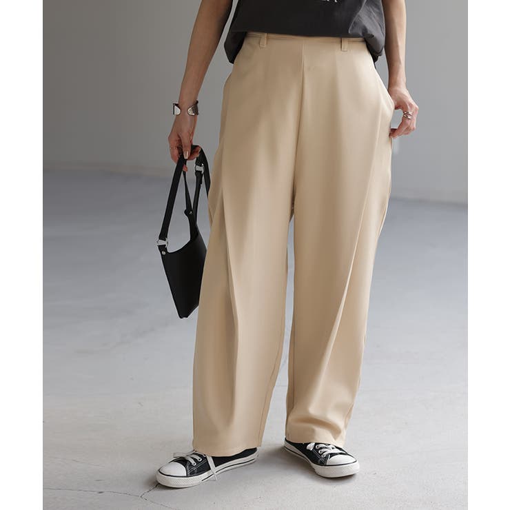 エクリュ | パンツ タックパンツ レディース | HUG.U