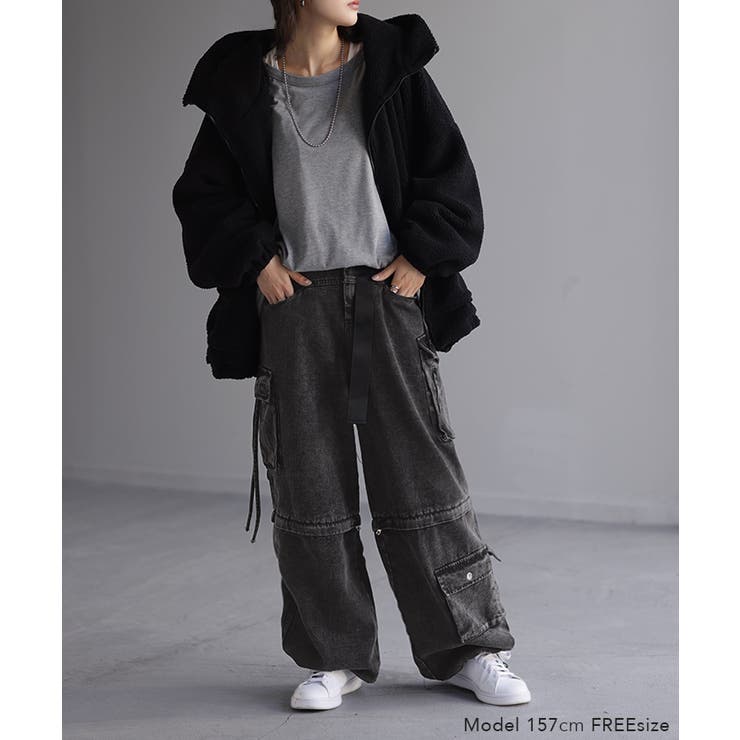 デニムパンツ パンツ ハーフパンツ | HUG.U | 詳細画像22 