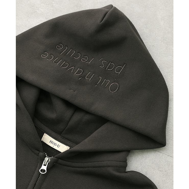 パーカー 体型カバー 刺繍 | HUG.U | 詳細画像28 