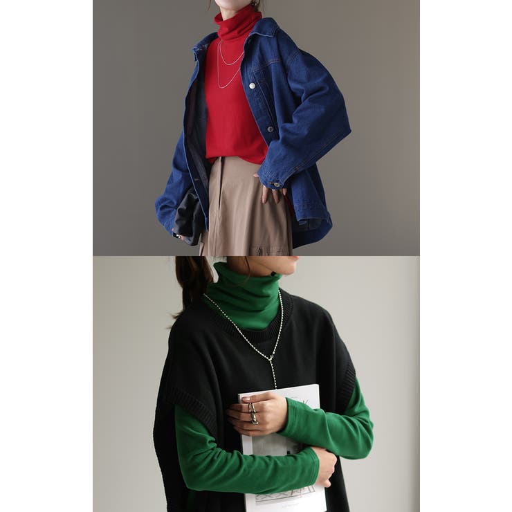 カットソー オフタートル インナー | HUG.U | 詳細画像10 