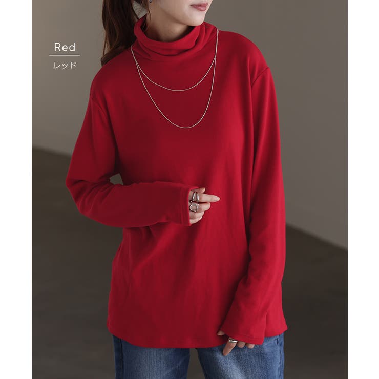 カットソー オフタートル インナー | HUG.U | 詳細画像12 