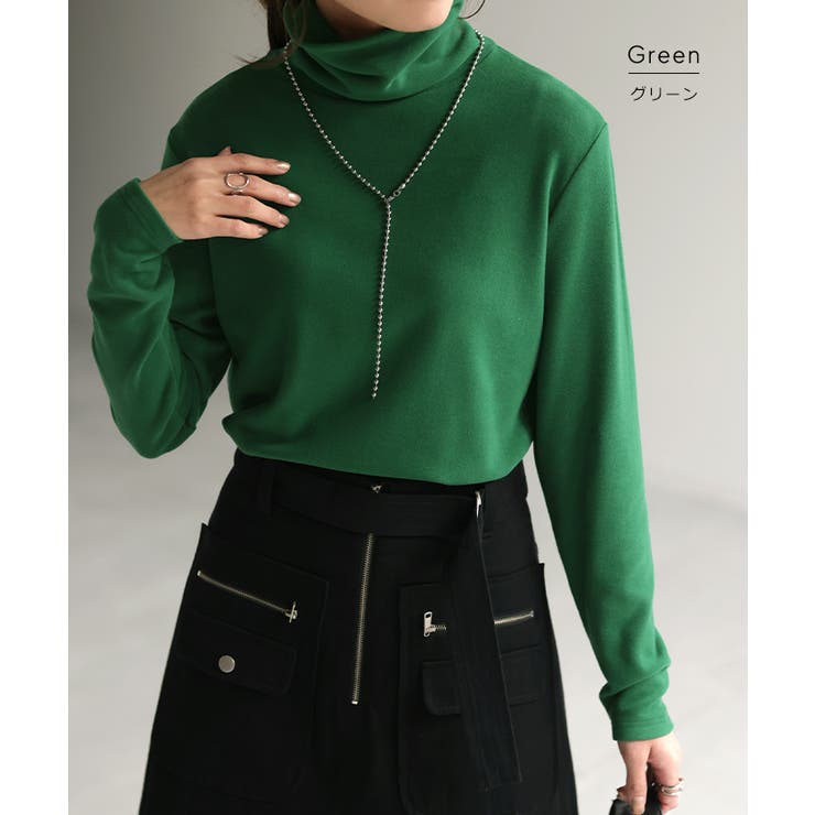 カットソー オフタートル インナー | HUG.U | 詳細画像21 