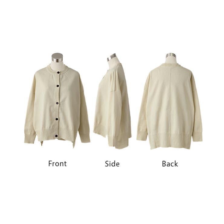 ニット カーディガン 体型カバー | HUG.U | 詳細画像25 