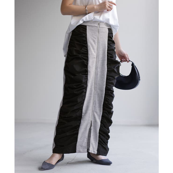 スカート サイド ギャザー | HUG.U | 詳細画像22 