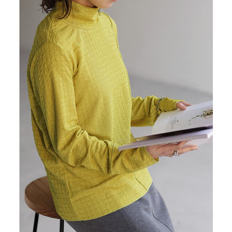 トップス ロンT しぼ感 | HUG.U | 詳細画像22 