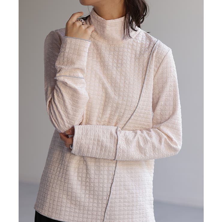 アイボリー | トップス ロンT しぼ感 | HUG.U