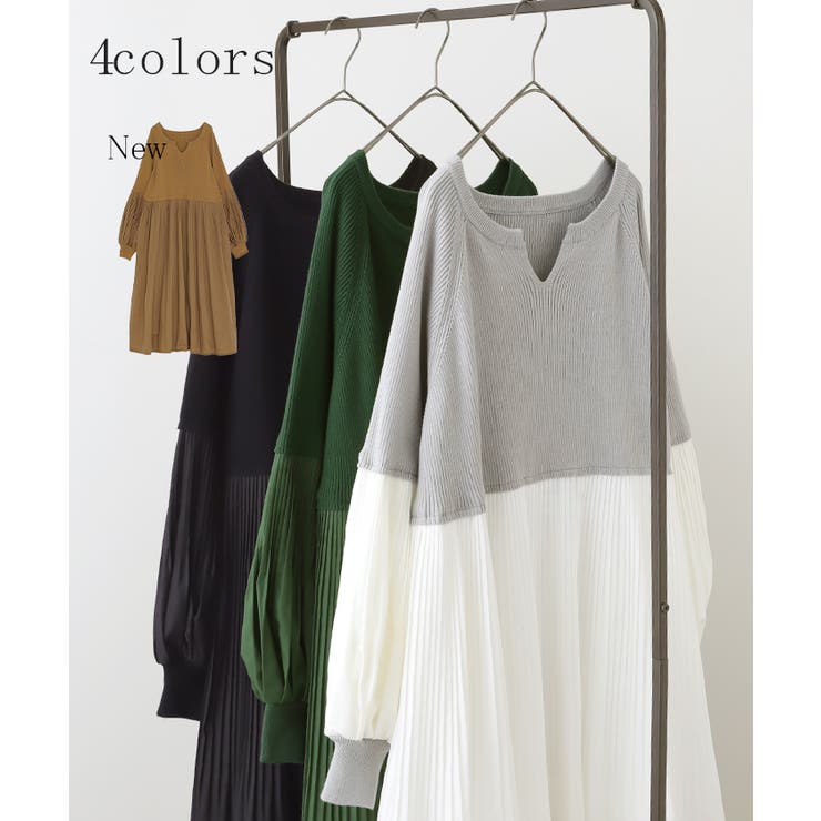 ワンピース ワンピ ニット | HUG.U | 詳細画像11 