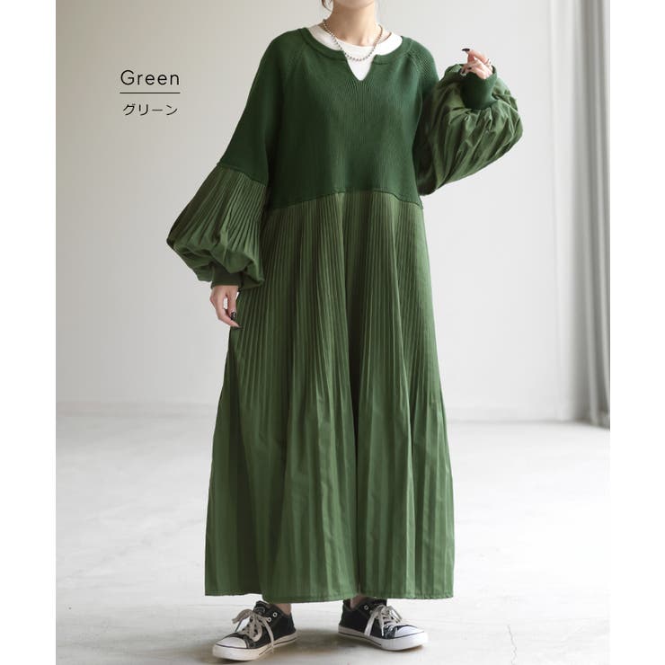 ワンピース ワンピ ニット | HUG.U | 詳細画像12 