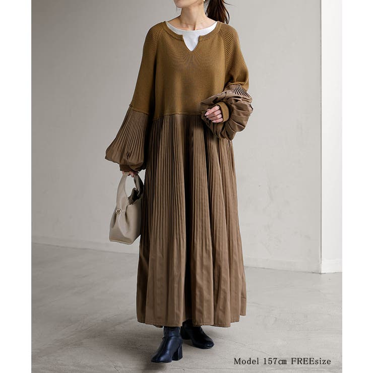 ワンピース ワンピ ニット | HUG.U | 詳細画像23 