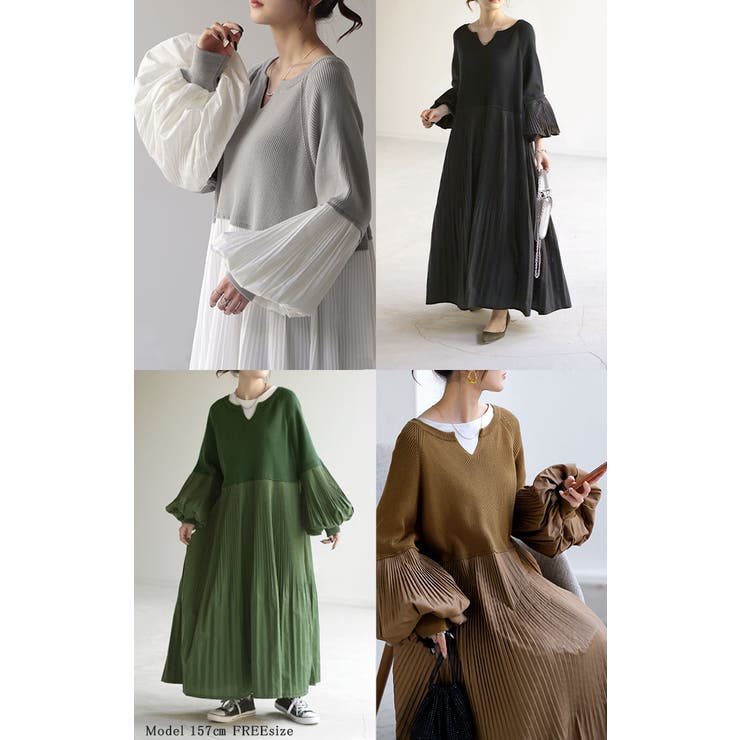 ワンピース ワンピ ニット | HUG.U | 詳細画像25 