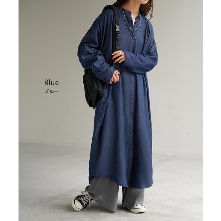 ワンピース シャツワンピース ロング | HUG.U | 詳細画像11 