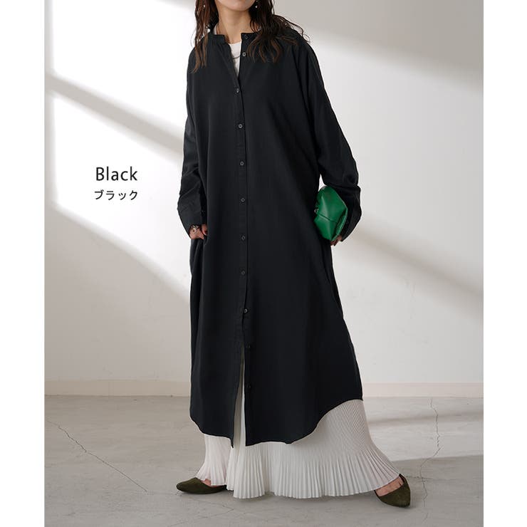 ワンピース シャツワンピース ロング | HUG.U | 詳細画像14 