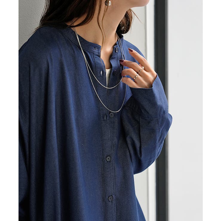 ワンピース シャツワンピース ロング | HUG.U | 詳細画像16 