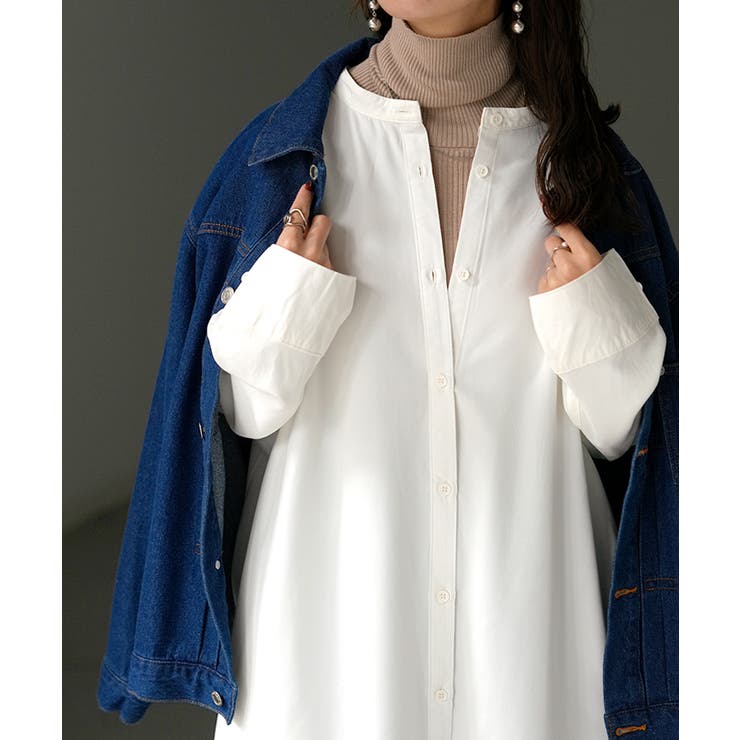 ワンピース シャツワンピース ロング | HUG.U | 詳細画像20 