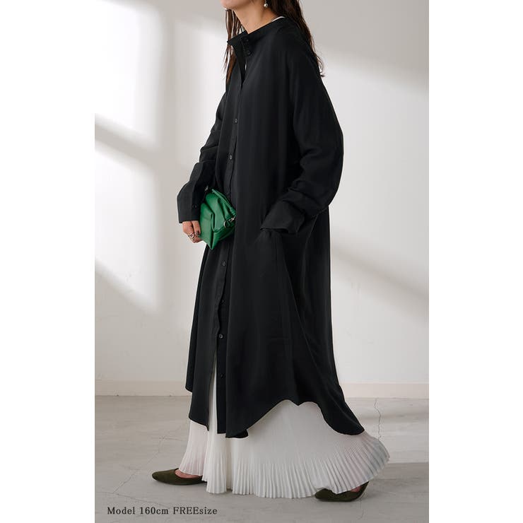 ワンピース シャツワンピース ロング | HUG.U | 詳細画像21 