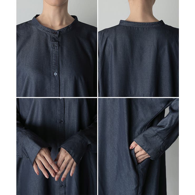 ワンピース シャツワンピース ロング | HUG.U | 詳細画像22 