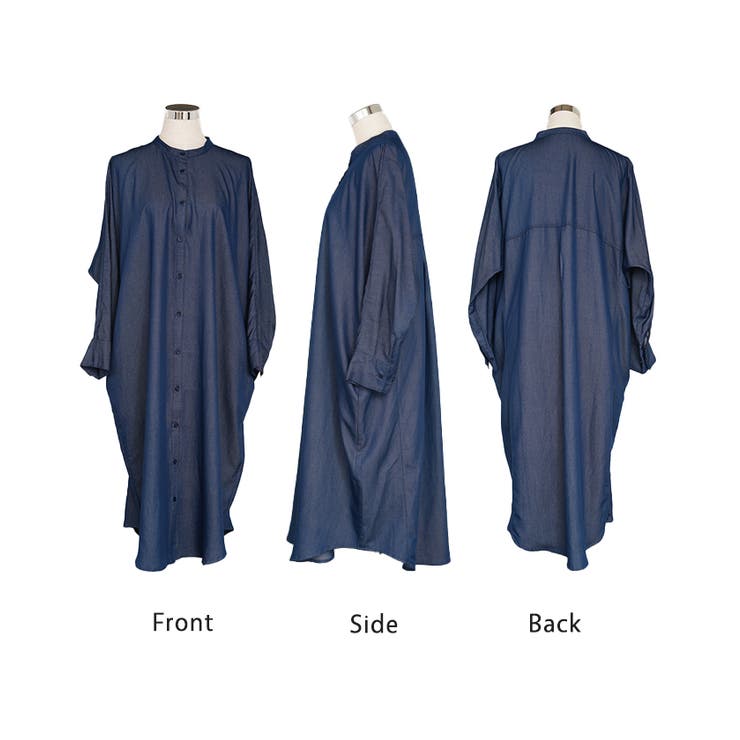 ワンピース シャツワンピース ロング | HUG.U | 詳細画像23 