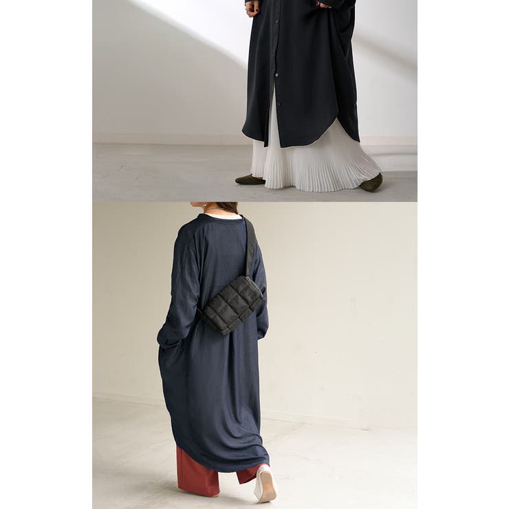 ワンピース シャツワンピース ロング | HUG.U | 詳細画像8 