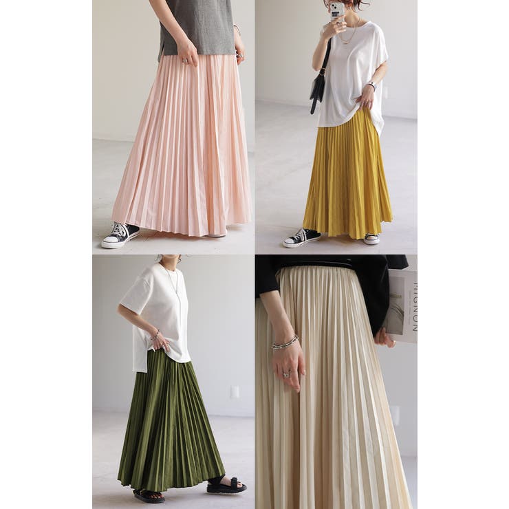 スカート 撥水 プリーツ | HUG.U | 詳細画像21 