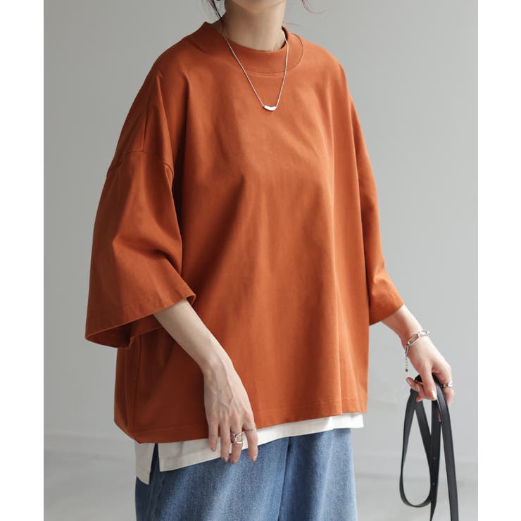 Tシャツ オーバーサイズ 綿100 | HUG.U | 詳細画像5 