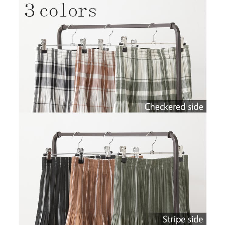 スカート リバーシブル チェック | HUG.U | 詳細画像25 