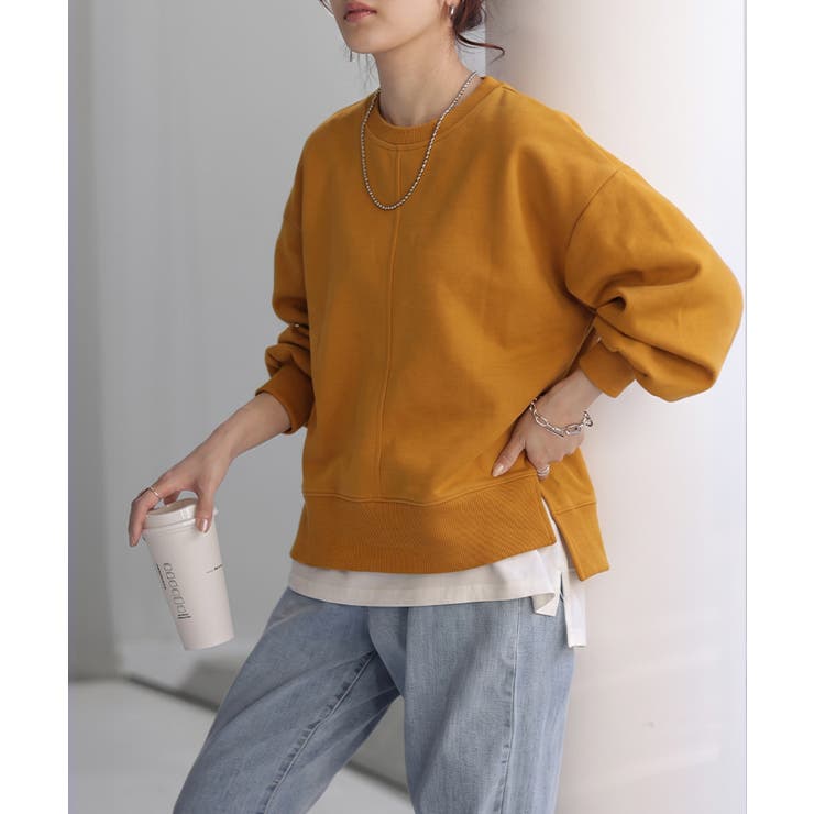 マスタードイエロー | トップス スウェット 別売り | HUG.U