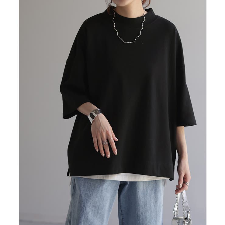 ブラック | Tシャツ UVカット 接触冷感 | HUG.U