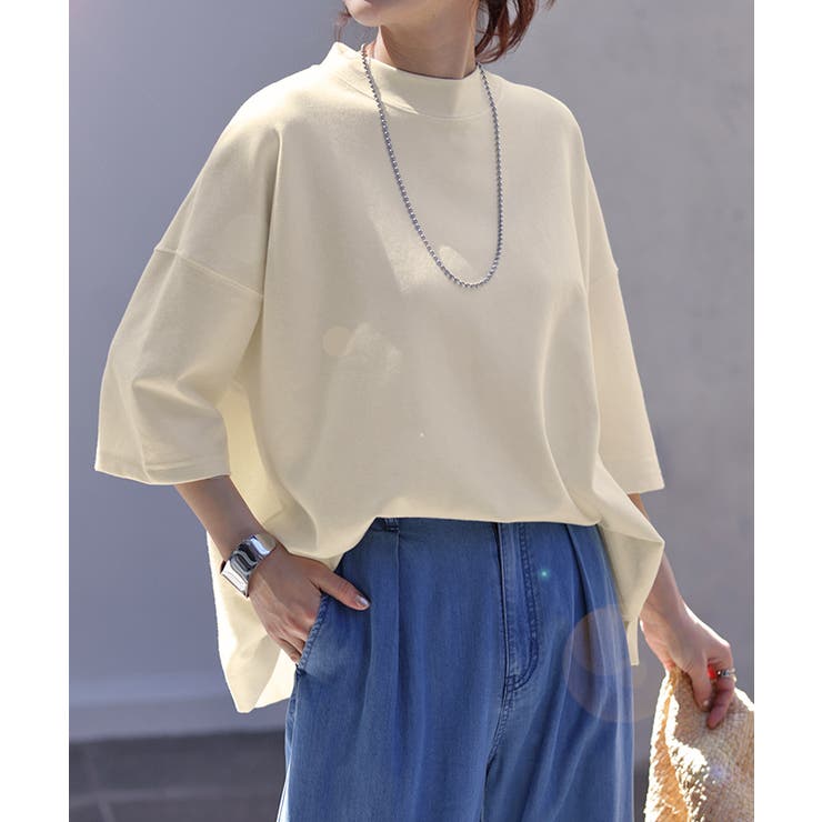 アイボリー | Tシャツ UVカット 接触冷感 | HUG.U
