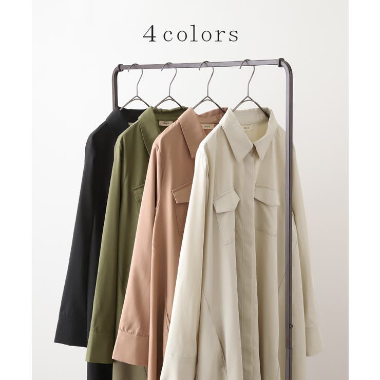 ワンピース シャツ 体型カバー | HUG.U | 詳細画像25 