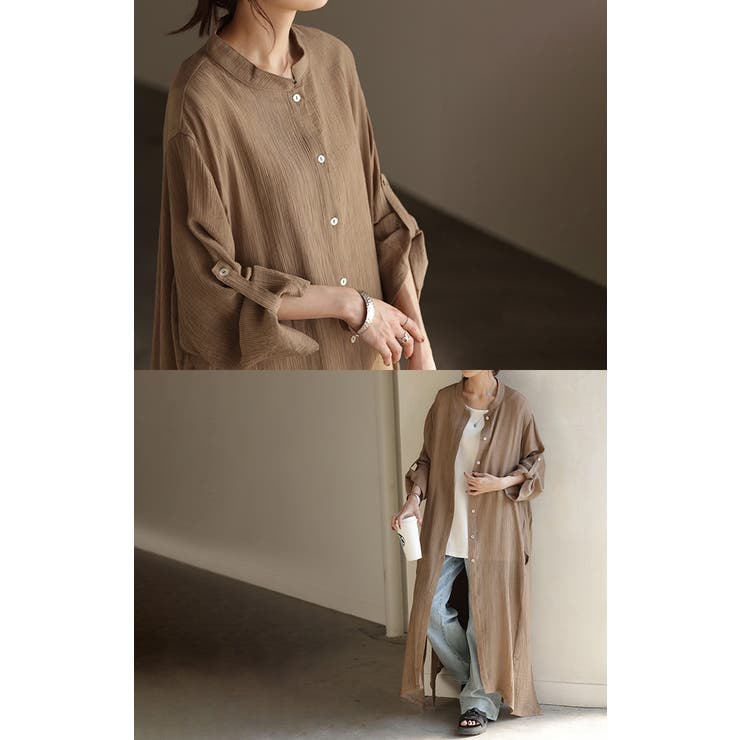 ワンピース 楊柳 ロング | HUG.U | 詳細画像10 