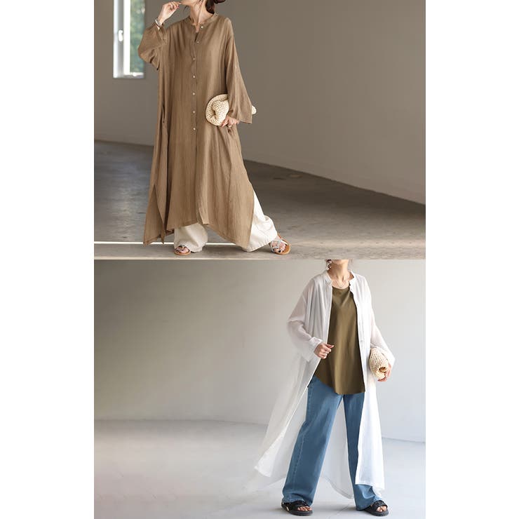 ワンピース 楊柳 ロング | HUG.U | 詳細画像12 