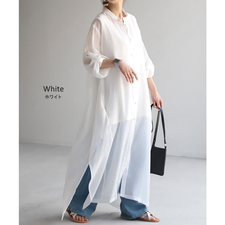 ワンピース 楊柳 ロング | HUG.U | 詳細画像13 