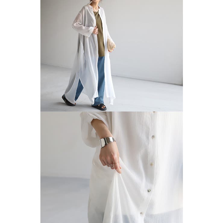 ワンピース 楊柳 ロング | HUG.U | 詳細画像14 